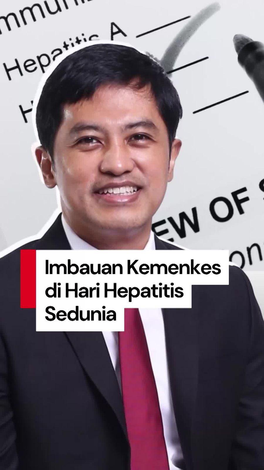 Video Wamenkes: 2-3 Nyawa Meninggal Setiap Menit Akibat Hepatitis