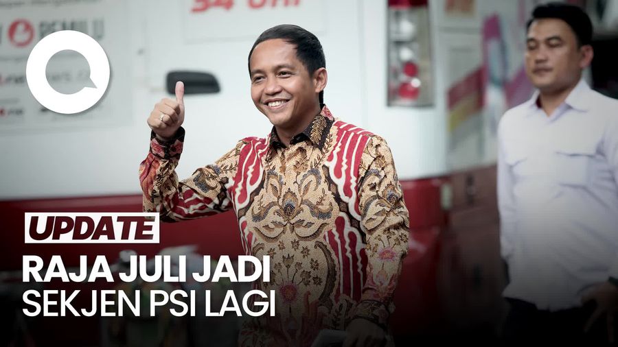 Video: Raja Juli Antoni Kembali Jadi Sekjen PSI, Fenty Jadi Bendum PSI