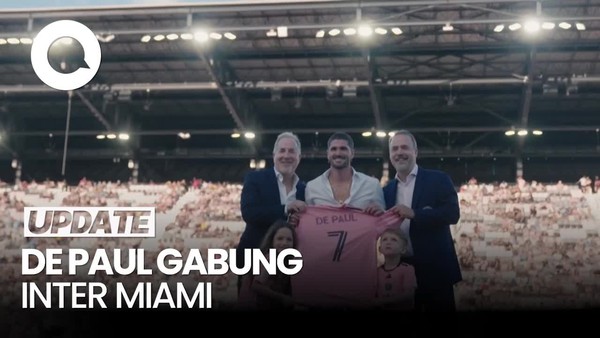 Video Inter Miami Resmi Datangkan De Paul, Si Bodyguard Messi