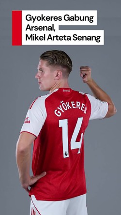 Video: Gyokeres Datang, Arteta Happy Banget