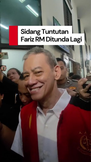 Video: Lagi Lagi Sidang Tuntutan Ditunda, Fariz RM Pasrah