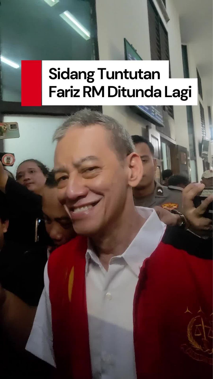 Video: Lagi Lagi Sidang Tuntutan Ditunda, Fariz RM Pasrah