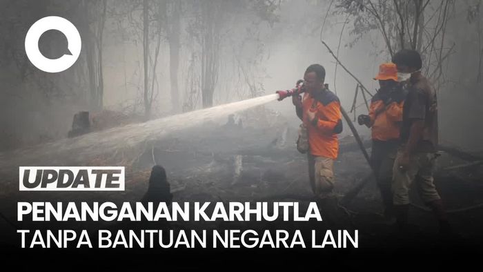 Video BNBP Soal Bencana Karhutla: Kita Bisa Atasi Tanpa Bantuan Negara Lain