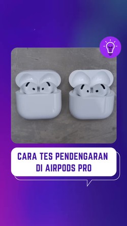 Video: Cara Cek Pendengaran Pakai AirPods Pro 2 