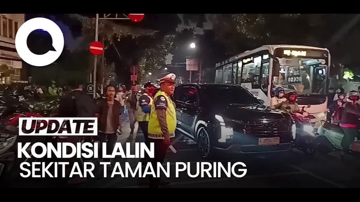 Video: Kemacetan Imbas Kebakaran Taman Puring