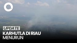 Video: Karhutla di Riau Turun Drastis, Jumlah Hotspot Tersisa 4 Titik