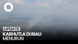 Video: Karhutla di Riau Turun Drastis, Jumlah Hotspot Tersisa 4 Titik