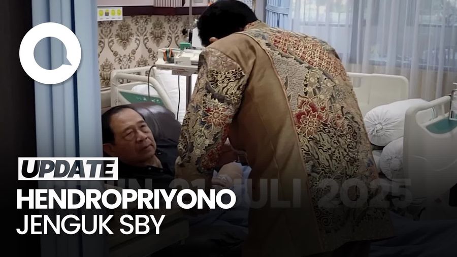 Video: Momen Hendropriyono Jenguk SBY di Rumah Sakit