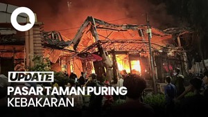 Video: Perjalanan Transjakarta Terganggu Imbas Kebakaran Pasar Taman Puring