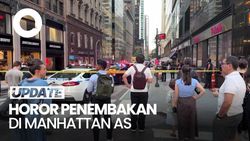 Video Penembakan di Manhattan AS, 5 Orang Tewas Termasuk Polisi-Pelaku