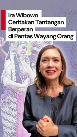 Video: Tantangan Ira Wibowo saat Perankan Istri Gatotkaca di Pentas Wayang Orang