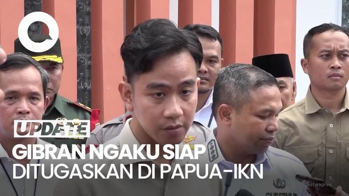 Video Gibran: Sebagai Pembantu Presiden Siap Ditugaskan di Papua-IKN