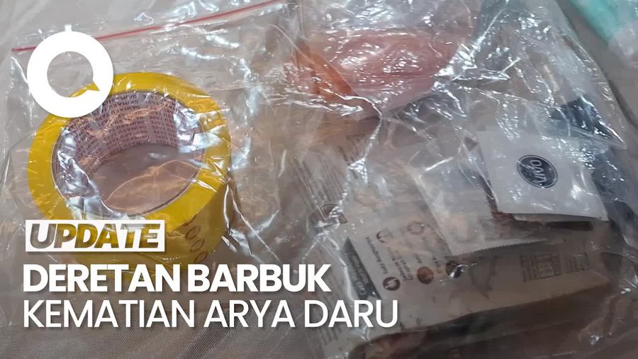 Video Barbuk Kasus Kematian Arya Daru, Ada Lakban-Pelumas