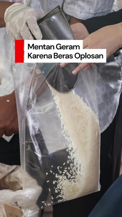 Video Mentan Geram Beras Dioplos: Rugikan APBN!