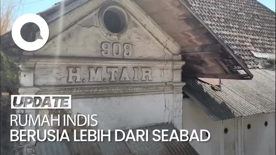 Video Rumah Indis di Porong Sidoarjo Ini Berusia Seabad Lebih