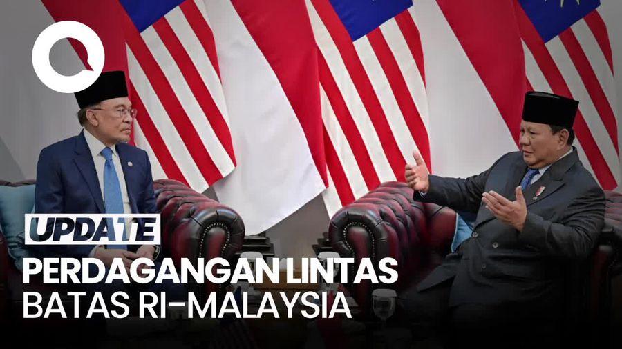 Video RI-Malaysia Sepakat Permudah Perdagangan Lintas Batas