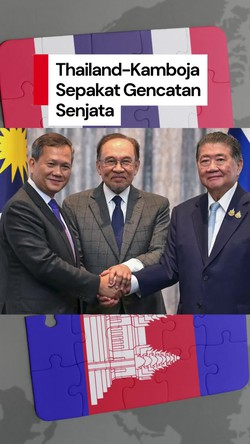  Video: Difasilitasi Anwar Ibrahim, Thailand-Kamboja Resmi Gencatan Senjata
