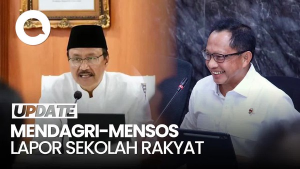 Video Mendagri-Mensos Dipanggil Prabowo, Lapor Sekolah Rakyat
