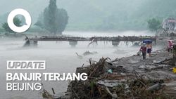 Video: Banjir Terjang Beijing China, 30 Orang Tewas