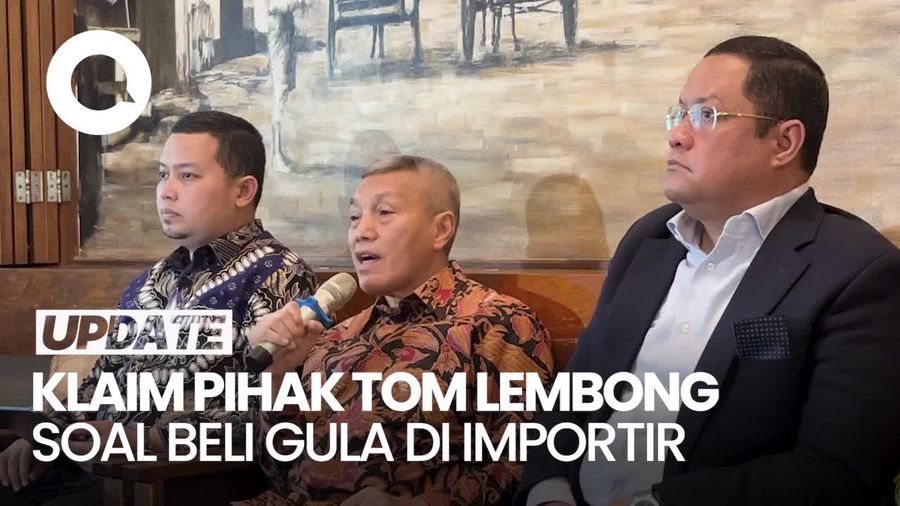 Video Pihak Tom Lembong Klaim Beli Gula di Importir Jadi Lebih Hemat