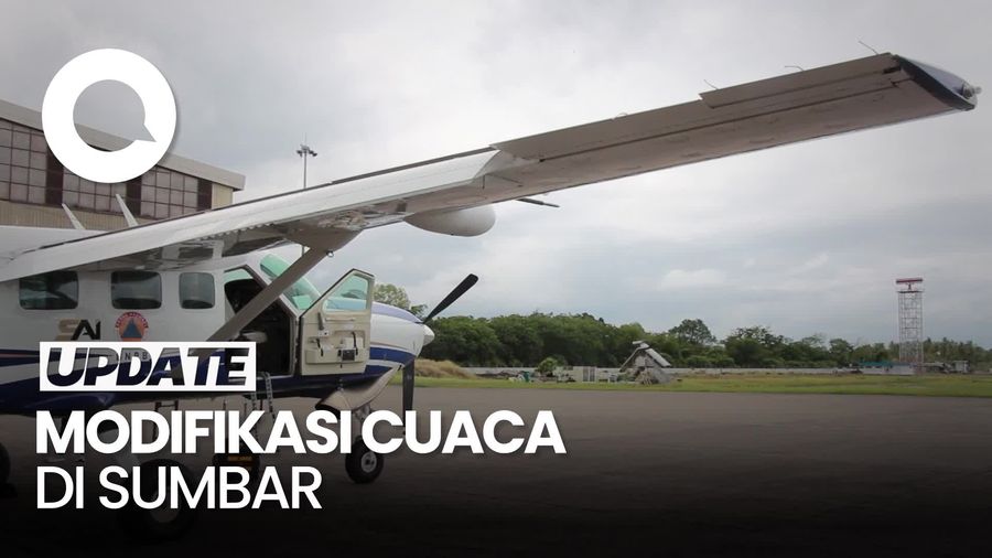 Video: Antisipasi Karhutla, Modifikasi Cuaca di Sumbar Diperpanjang