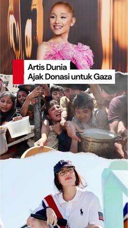 Video: Seruan Billie Eilish-Ariana Grande Ajak Donasi ke Gaza