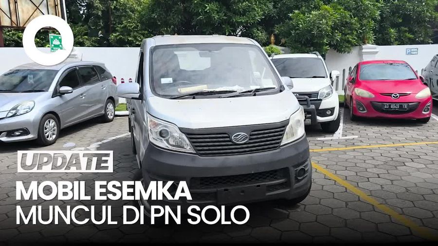 Video Mobil Esemka Bima Muncul di PN Solo, Dibawa Aufaa Penggugat Jokowi