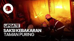 Video: Polisi Periksa 5 Saksi Terkait Kebakaran Pasar Taman Puring