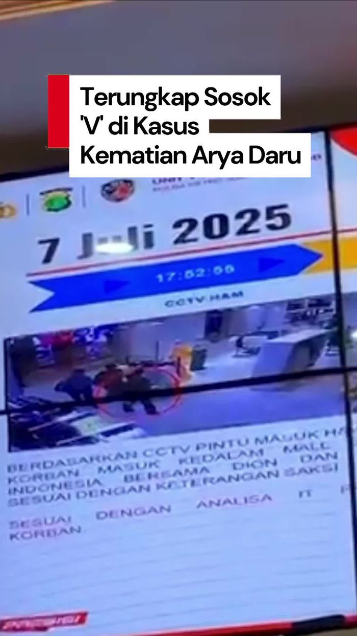 Video: Kata Polisi soal Sosok V di Kasus Kematian Arya Daru