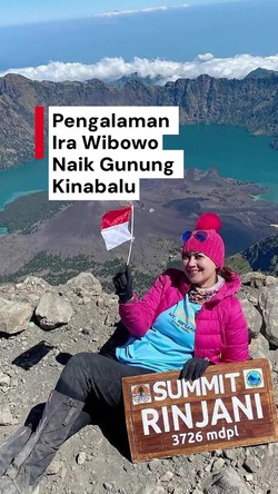 Video Cerita Ira Wibowo Naik Gunung Kinabalu Tanpa Persiapan