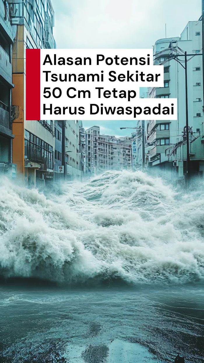 Video: Mewaspadai Potensi Tsunami Meski Tingginya Cuma 50 Cm