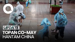 Video: Momen Topan Co-May Hantam China, 280 Ribu Orang Dievakuasi