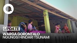 Video: Waspadai Tsunami, Warga Pesisir Gorontalo Mulai Ngungsi ke Gunung