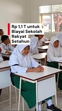 Video: Pemerintah Siapkan Rp 1,1 T untuk Biayai Sekolah Rakyat Setahun