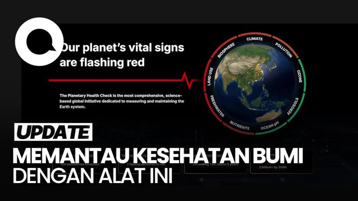 Video: Pantau Kesehatan Bumi Lewat Planetary Boundary Health Check