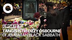 Video: Air Mata Penghormatan Sharon ke Ozzy Osbourne di Jembatan Black Sabbath