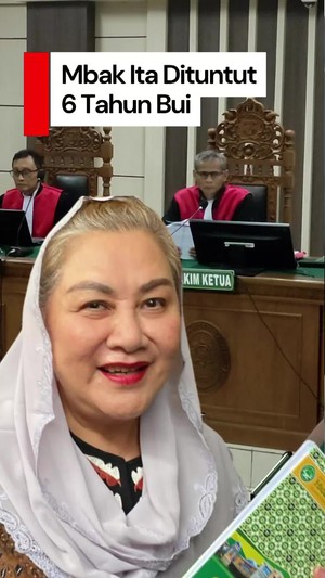 Video: Eks Walkot Semarang Mbak Ita Dituntut 6 Tahun Bui 