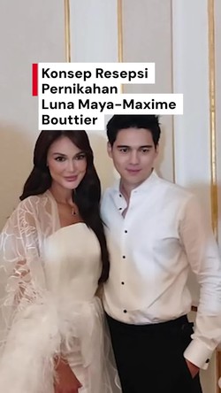 Video: Konsep Unik Resepsi Luna Maya-Maxime Hingga Dress Code Tamu