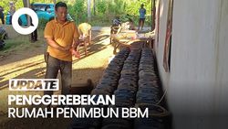 Video: Rumah Penimbun BBM di Pangkep Digerebek, 2 Ton Solar Diamankan
