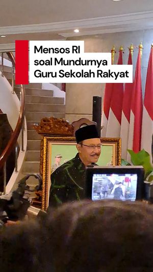 Video Gus Ipul Pastikan Guru yang Mundur Tak Ganggu Jalannya Sekolah Rakyat