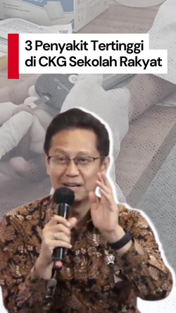Video: 3 Penyakit Tertinggi di Cek Kesehatan Gratis Sekolah Rakyat