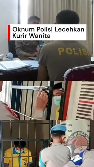 Video: Oknum Polisi Diduga Lecehkan Kurir Wanita di Mateng Kena Patsus
