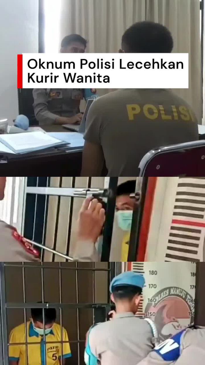Video: Oknum Polisi Diduga Lecehkan Kurir Wanita di Mateng Kena Patsus