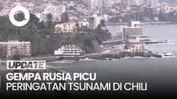 Video: Peringatan Tsunami di Chili Buntut Gempa Rusia, Warga Dievakuasi