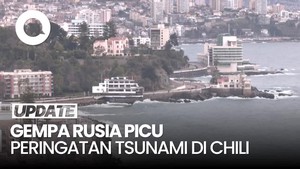 Video: Peringatan Tsunami di Chili Buntut Gempa Rusia, Warga Dievakuasi