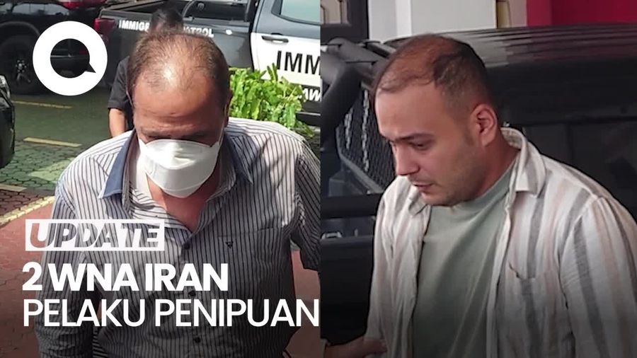 Video: 2 WNA Iran Tipu Penjaga Toko di Serang, Gondol Uang Rp 4 Juta