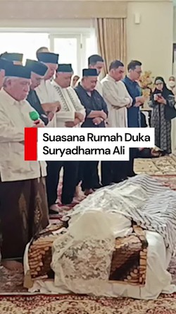 Video: Suasana Haru Selimuti Rumah Duka Eks Menag Suryadharma Ali