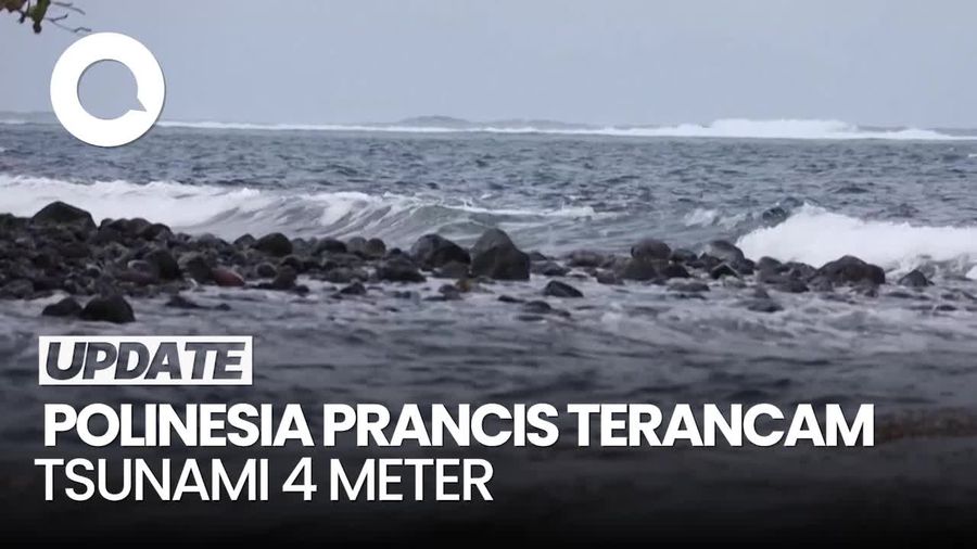 Video: Polinesia Prancis Terancam Tsunami 4 Meter Buntut Gempa Rusia