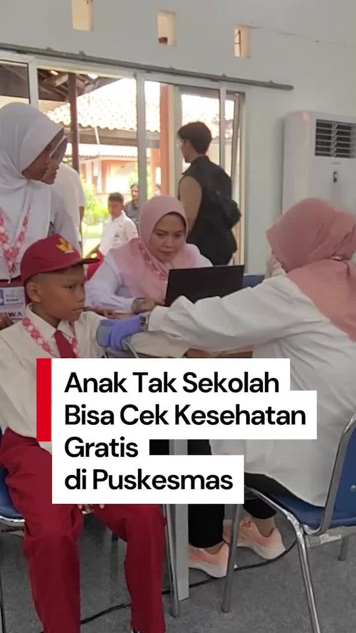 Video: Anak Tak Sekolah Tetap Bisa Cek Kesehatan Gratis, Lokasinya di Puskesmas