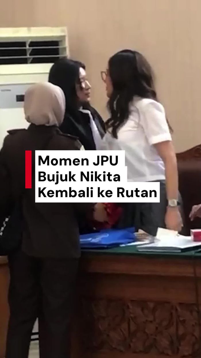 Video: Momen Alot JPU Bujuk Nikita Mirzani Kembali ke Rutan